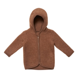 Huttelihut Mikkie jacket wool fleece - Caramel